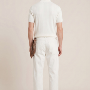 DENIM STRAIGHT FIT BIANCO 6 DENIM STRAIGHT FIT BIANCO - Thumbnail Image 3