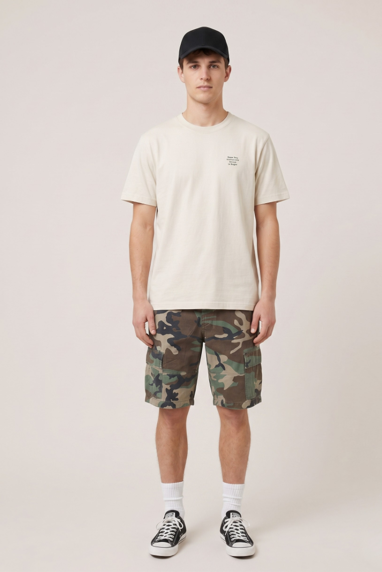 BERMUDA CARGO CAMOUFLAGE - immagine 2