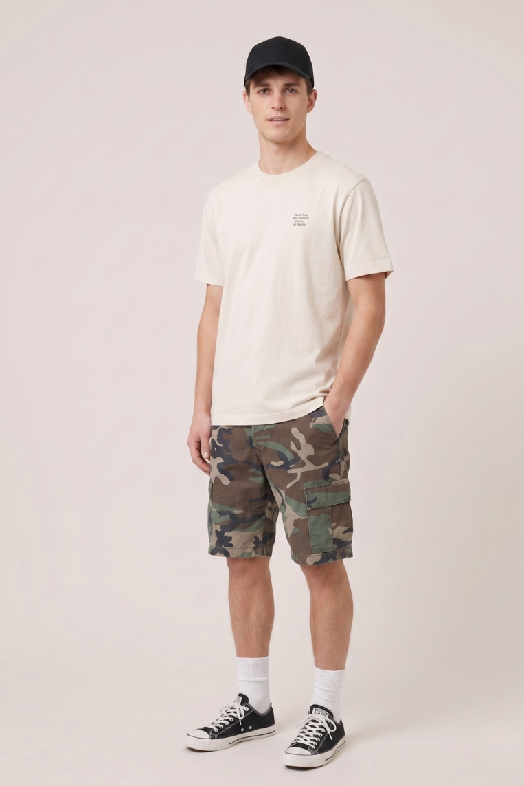 BERMUDA CARGO CAMOUFLAGE