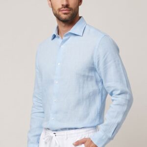 CAMICIA REGULAR LINO 14 CAMICIA REGULAR LINO - Thumbnail Image 4