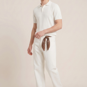 DENIM STRAIGHT FIT BIANCO 5 DENIM STRAIGHT FIT BIANCO - Thumbnail Image 2