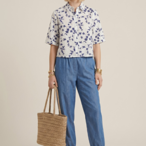 PANTALONE CHAMBRAY POLSINO 4 PANTALONE CHAMBRAY POLSINO - Thumbnail Image 1