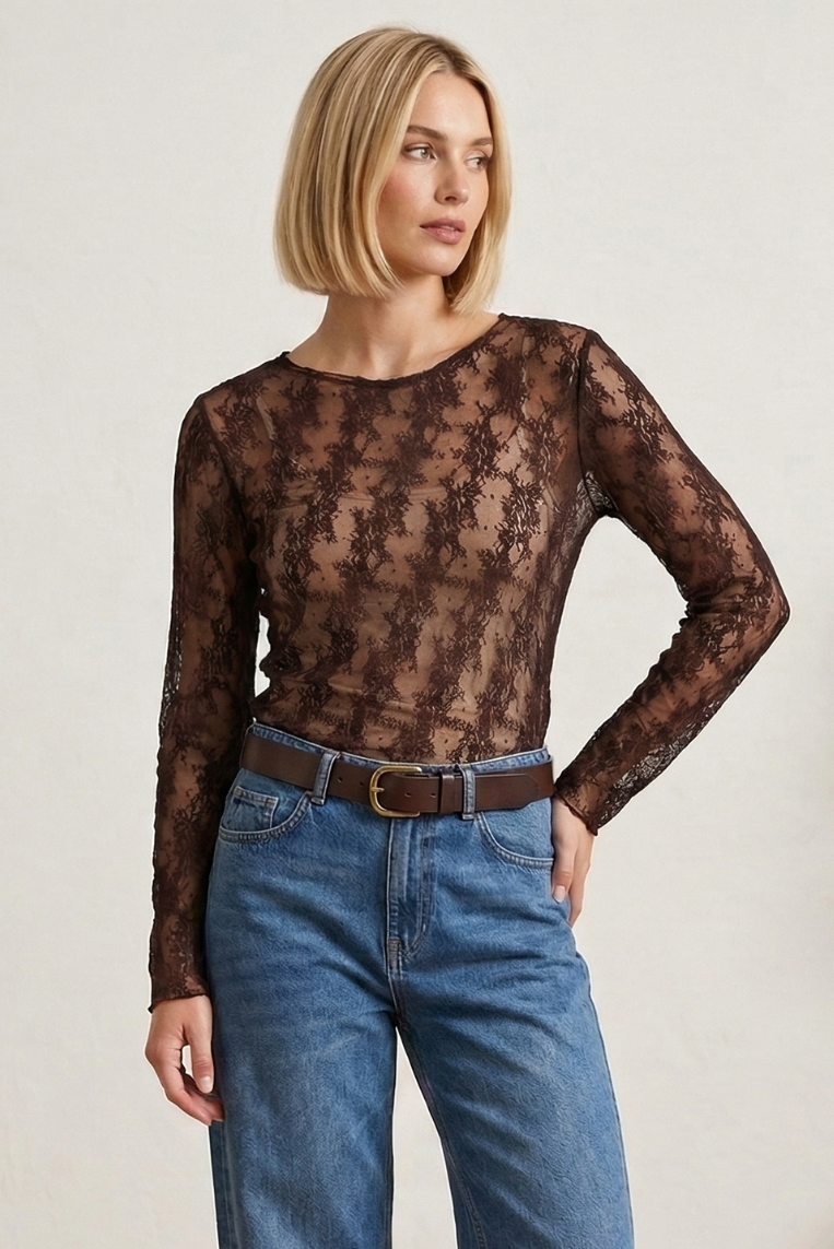 T-SHIRT IN PIZZO 2 T-SHIRT IN PIZZO - immagine 2