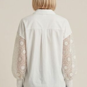 CAMICIA MANICA CROCHET 6 CAMICIA MANICA CROCHET - Thumbnail Image 3