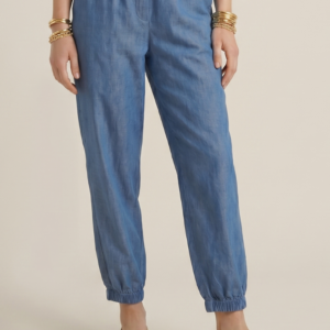 PANTALONE CHAMBRAY POLSINO 6 PANTALONE CHAMBRAY POLSINO - Thumbnail Image 3