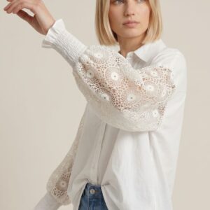 CAMICIA MANICA CROCHET 4 CAMICIA MANICA CROCHET - Thumbnail Image 1