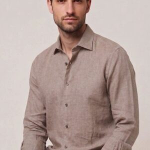 CAMICIA REGULAR LINO 16 CAMICIA REGULAR LINO - Thumbnail Image 6