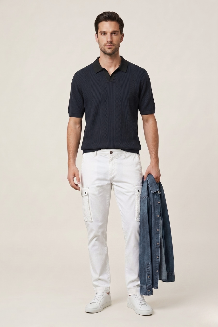 PANTALONE TASCONATO TELA PARA' 1 PANTALONE TASCONATO TELA PARA' - immagine 1