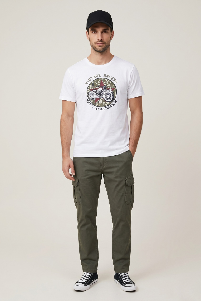 PANTALONE CARGO LEGGERO - immagine 4