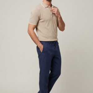 PANTALONE BASIC LINO LUNGO 17 PANTALONE BASIC LINO LUNGO - Thumbnail Image 8