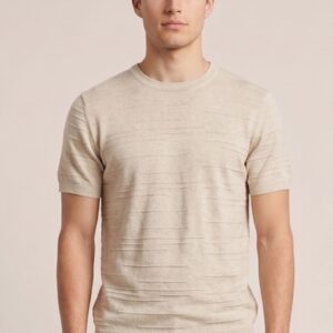 MAGLIA GIRO TRAMA ORIZZONTALE 6 MAGLIA GIRO TRAMA ORIZZONTALE - Thumbnail Image 2