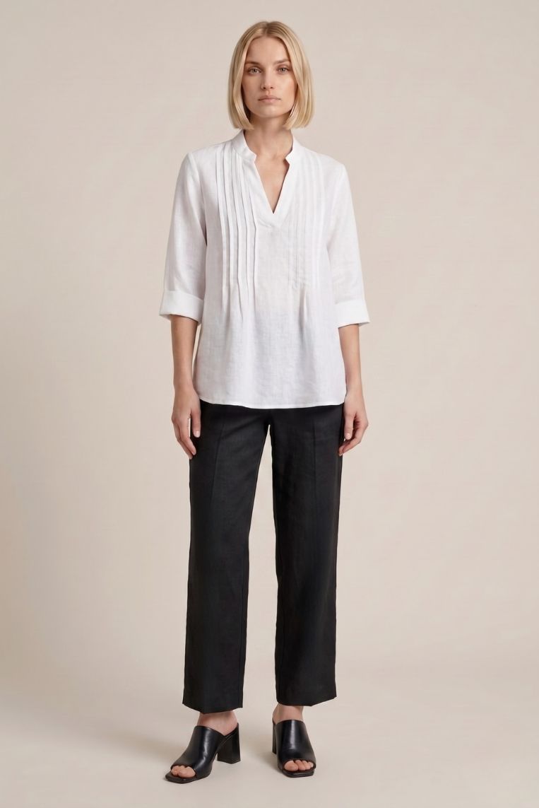 PANTALONE FLUIDO GAMBA DRITTA - immagine 7