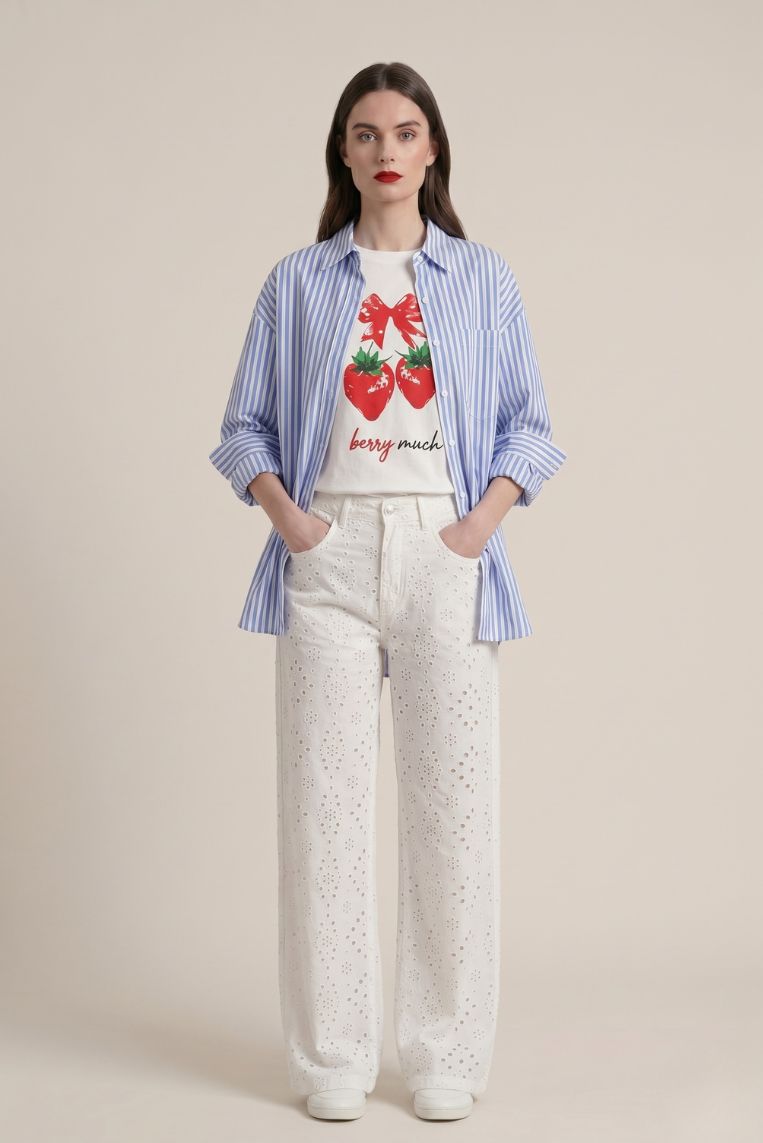 PANTALONE DENIM SANGALLO 2 PANTALONE DENIM SANGALLO - immagine 2