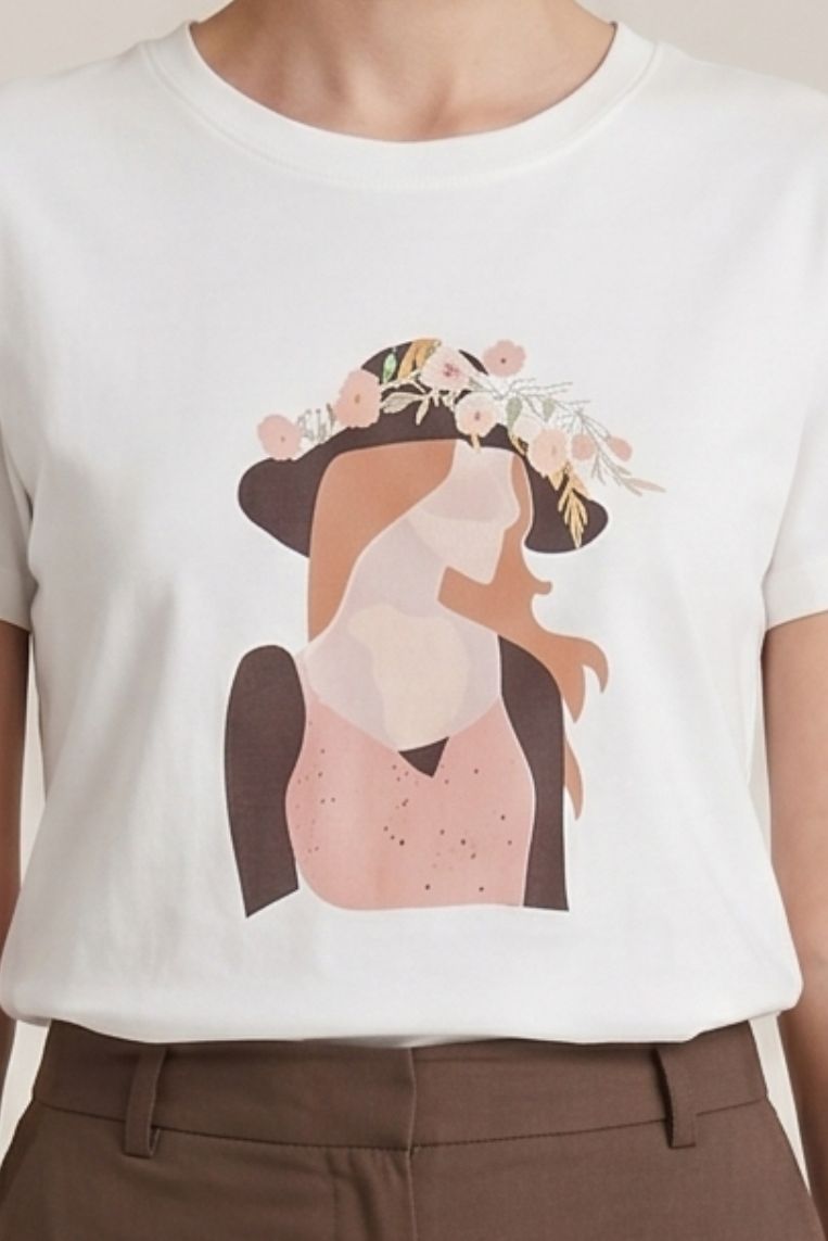 T-SHIRT STAMPA DONNA - immagine 2