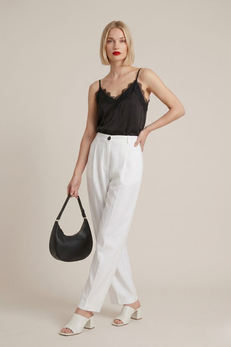 PANTALONE FLUIDO GAMBA DRITTA - immagine 3