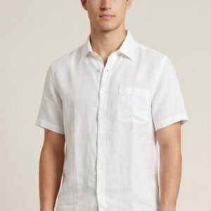 CAMICIA MANICA CORTA 100% LINO 17 CAMICIA MANICA CORTA 100% LINO - Thumbnail Image 7
