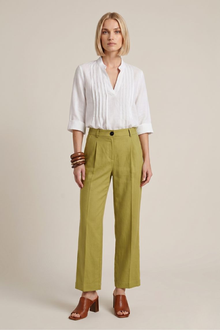 PANTALONE FLUIDO GAMBA DRITTA - immagine 5