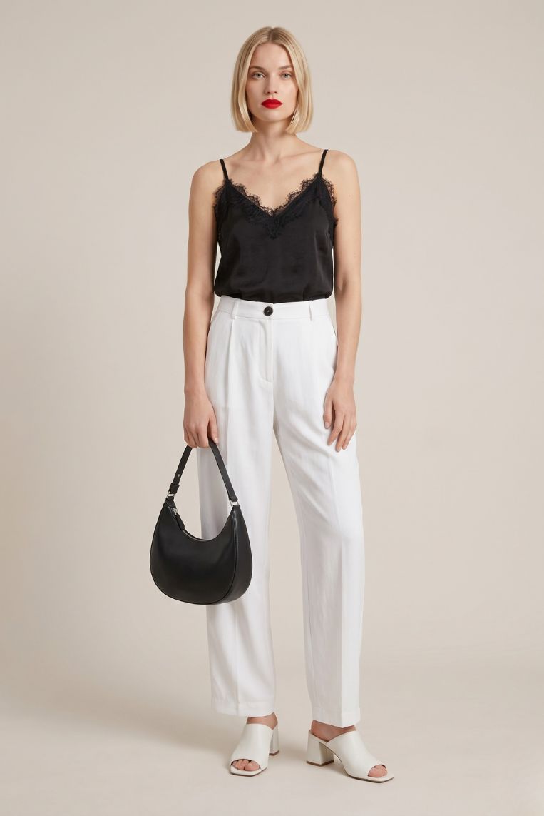 PANTALONE FLUIDO GAMBA DRITTA - immagine 4