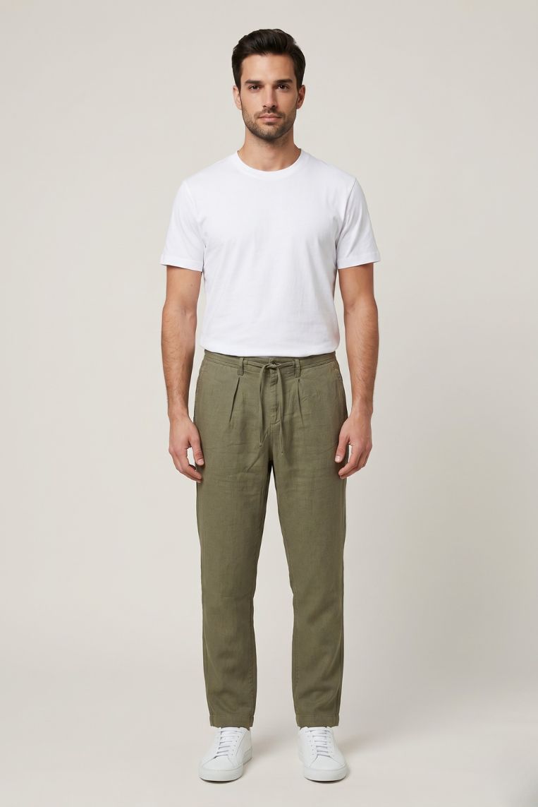 PANTALACCIO MISTO LINO 12 PANTALACCIO MISTO LINO - immagine 12