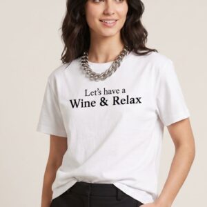 T-SHIRT STAMPA WINE E RELAX 3 T-SHIRT STAMPA WINE E RELAX - Thumbnail Image 1