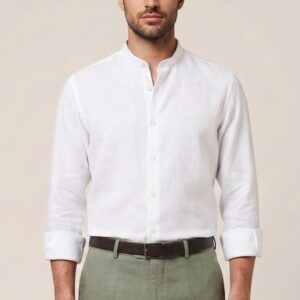CAMICIA LINO COREANA 16 CAMICIA LINO COREANA - Thumbnail Image 8