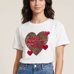 T-SHIRT STAMPA CUORE WILD ABOUT YOU 4 T-SHIRT STAMPA CUORE WILD ABOUT YOU - Thumbnail Image 2