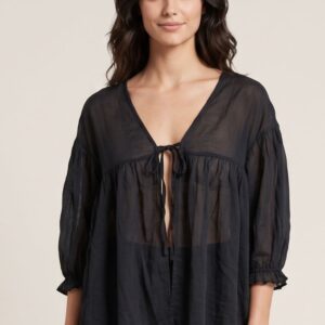 BLUSA LEGGERA MANICHE 3/4 8 BLUSA LEGGERA MANICHE 3/4 - Thumbnail Image 2