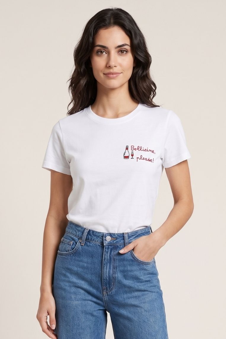 T-SHIRT MANICHE CORTE BOLLICINE - immagine 2