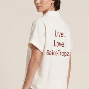 CAMICIA MANICHE CORTE STAMPA SAINT TROPEZ 3 CAMICIA MANICHE CORTE STAMPA SAINT TROPEZ - Thumbnail Image 1