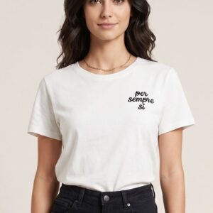 T-SHIRT MANICHE CORTE PER SEMPRE SI 5 T-SHIRT MANICHE CORTE PER SEMPRE SI - Thumbnail Image 1