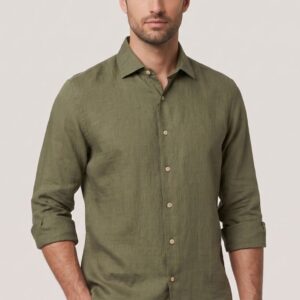 CAMICIA 100 LINO MANICHE LUNGHE 13 CAMICIA 100 LINO MANICHE LUNGHE - Thumbnail Image 1