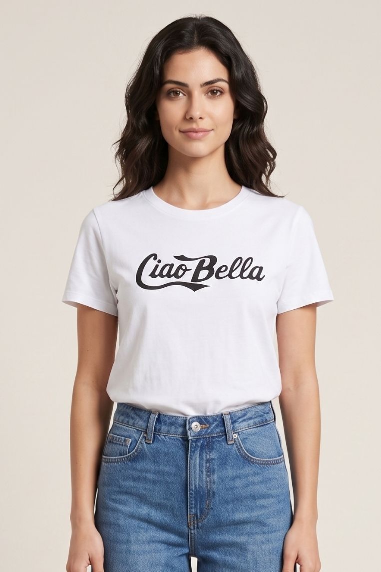 T-SHIRT CIAO BELLA 2 T-SHIRT CIAO BELLA - immagine 2