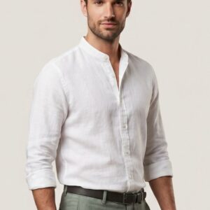 CAMICIA LINO COREANA 15 CAMICIA LINO COREANA - Thumbnail Image 7