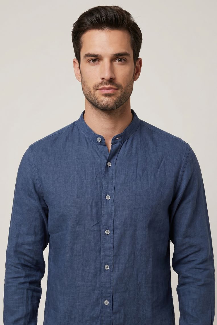 CAMICIA LINO COREANA 6 CAMICIA LINO COREANA - immagine 6