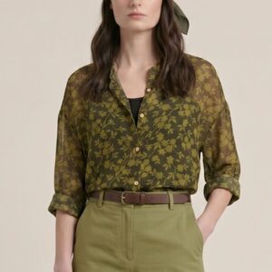 CAMICIA IN COTONE SETA FIORI 3 CAMICIA IN COTONE SETA FIORI - Thumbnail Image 1