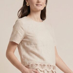 T-SHIRT RICAMO CONCHIGLIE 5 T-SHIRT RICAMO CONCHIGLIE - Thumbnail Image 2