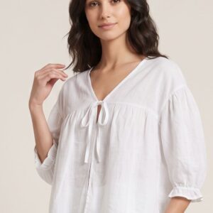 BLUSA LEGGERA MANICHE 3/4 12 BLUSA LEGGERA MANICHE 3/4 - Thumbnail Image 6