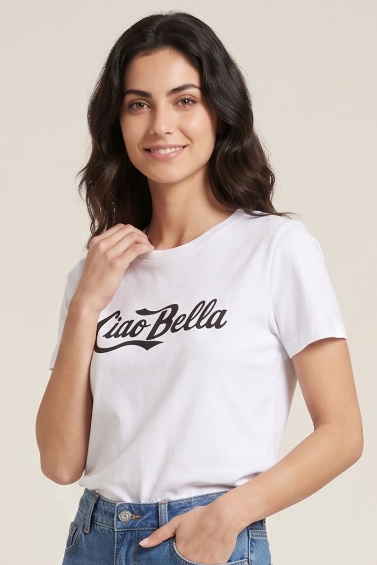 T-SHIRT CIAO BELLA 1 T-SHIRT CIAO BELLA - immagine 1