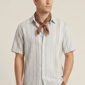 CAMICIA MANICHE CORTE GESSATA MULTICOLOR 4 CAMICIA MANICHE CORTE GESSATA MULTICOLOR - Thumbnail Image 1