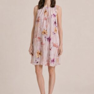 ABITO MIDI TENCEL FIORI 6 ABITO MIDI TENCEL FIORI - Thumbnail Image 2