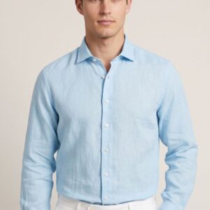 CAMICIA 100 LINO MANICHE LUNGHE 21 CAMICIA 100 LINO MANICHE LUNGHE - Thumbnail Image 9