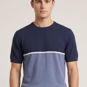 MAGLIA GIRO CREPE COTONE RIGA 6 MAGLIA GIRO CREPE COTONE RIGA - Thumbnail Image 2