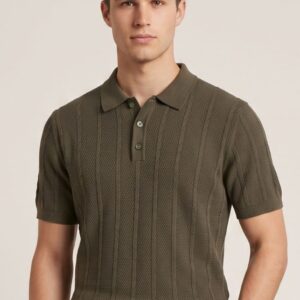 POLO LINO COTONE A COSTINE 14 POLO LINO COTONE A COSTINE - Thumbnail Image 6