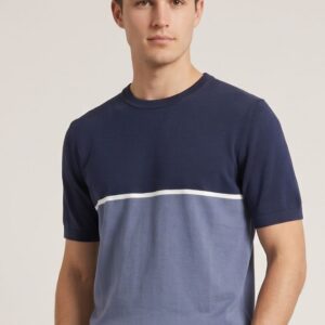MAGLIA GIRO CREPE COTONE RIGA 5 MAGLIA GIRO CREPE COTONE RIGA - Thumbnail Image 1