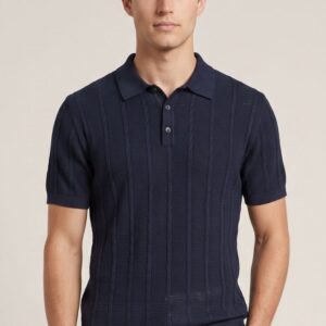 POLO LINO COTONE A COSTINE 16 POLO LINO COTONE A COSTINE - Thumbnail Image 8