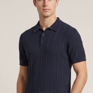POLO LINO COTONE A COSTINE 15 POLO LINO COTONE A COSTINE - Thumbnail Image 7