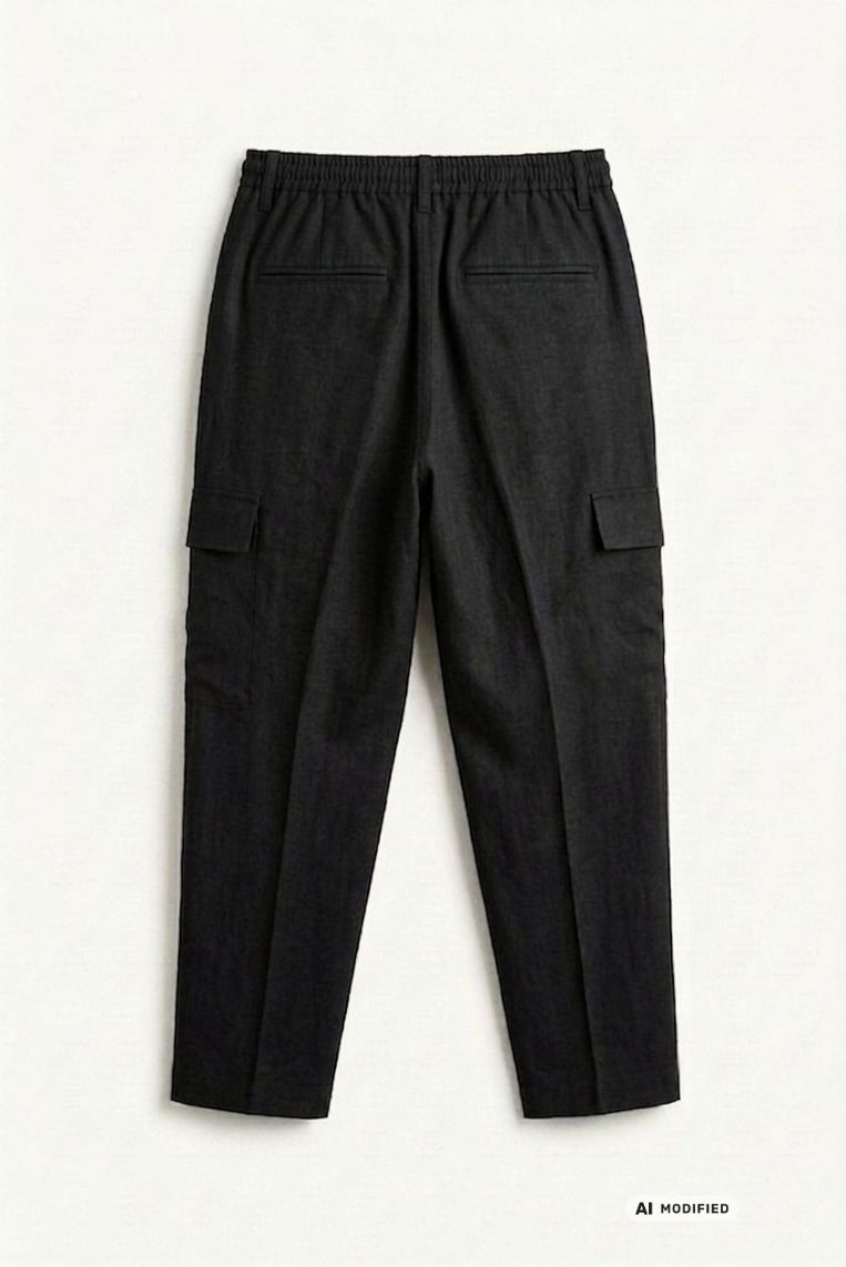 PANTALACCIO FLUIDO TASCONATO 8 PANTALACCIO FLUIDO TASCONATO - immagine 8