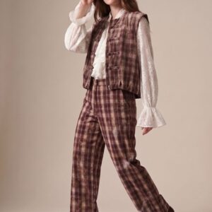PANTALONE LUNGO STAMPA CHECK 6 PANTALONE LUNGO STAMPA CHECK - Thumbnail Image 2