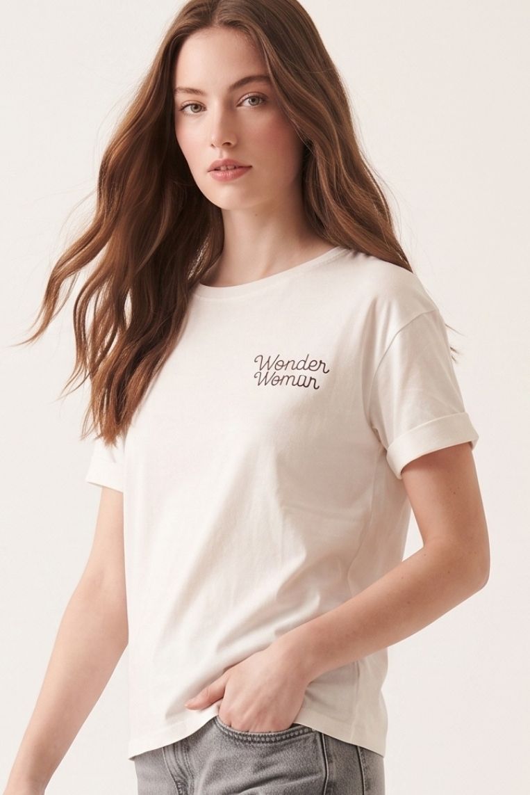 T-SHIRT STAMPA WONDER WOMAN