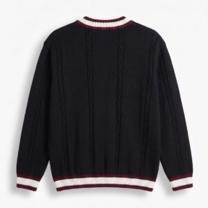 MAGLIA SCOLLO V CONTRASTO 28 MAGLIA SCOLLO V CONTRASTO - Thumbnail Image 12